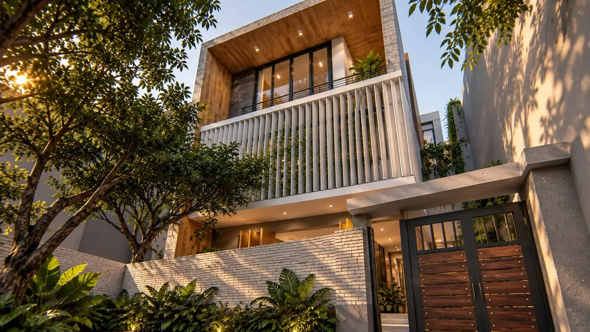 Nhà ống Khung Hiên Sâu · trang xem trước 1/2