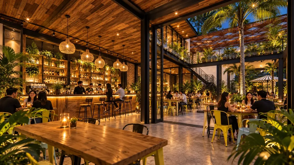 Không gian F&B Sân Gỗ Nhiệt đới · trang xem trước 2/2