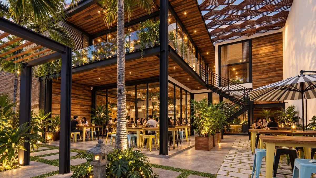 Ảnh đại diện Không gian F&B Sân Gỗ Nhiệt đới